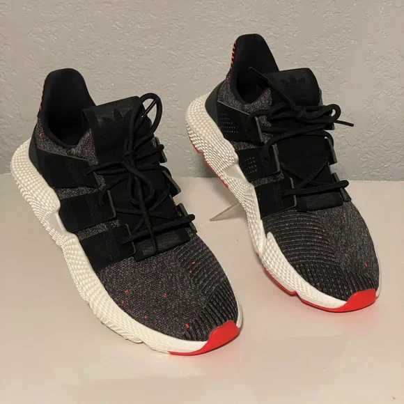 adidas | Shoes | Adidas Mens Prophere Core Black Solar Red  display picture 3